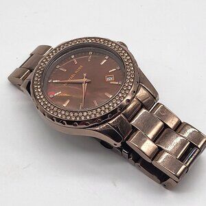 Michael Kors Madison Espresso Brown Women's Watch Stainless Steel MK-5640